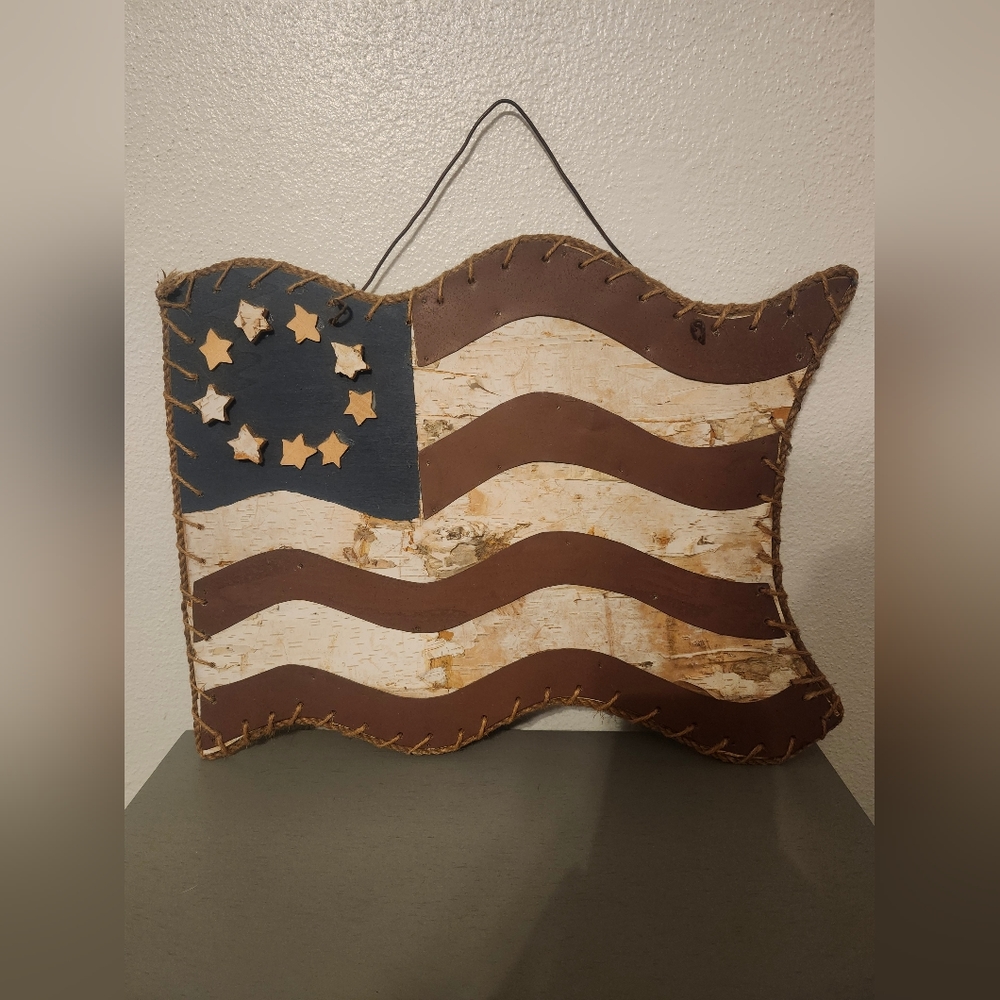 American Flag Sign